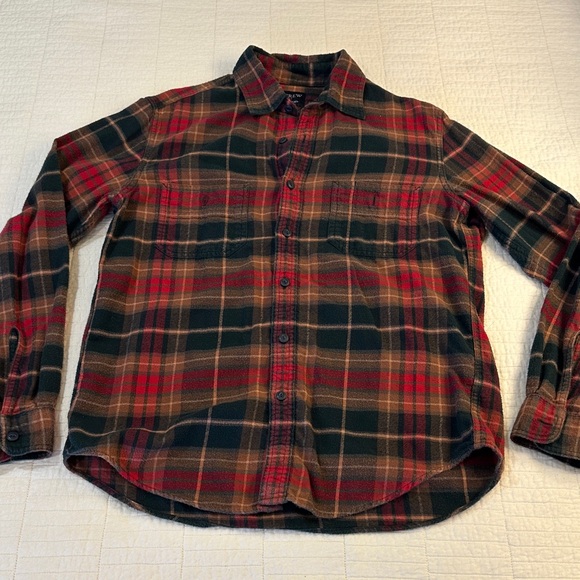 J. Crew Other - Men's J CREW Medium Plaid Flannel Shirt Long sleeve button